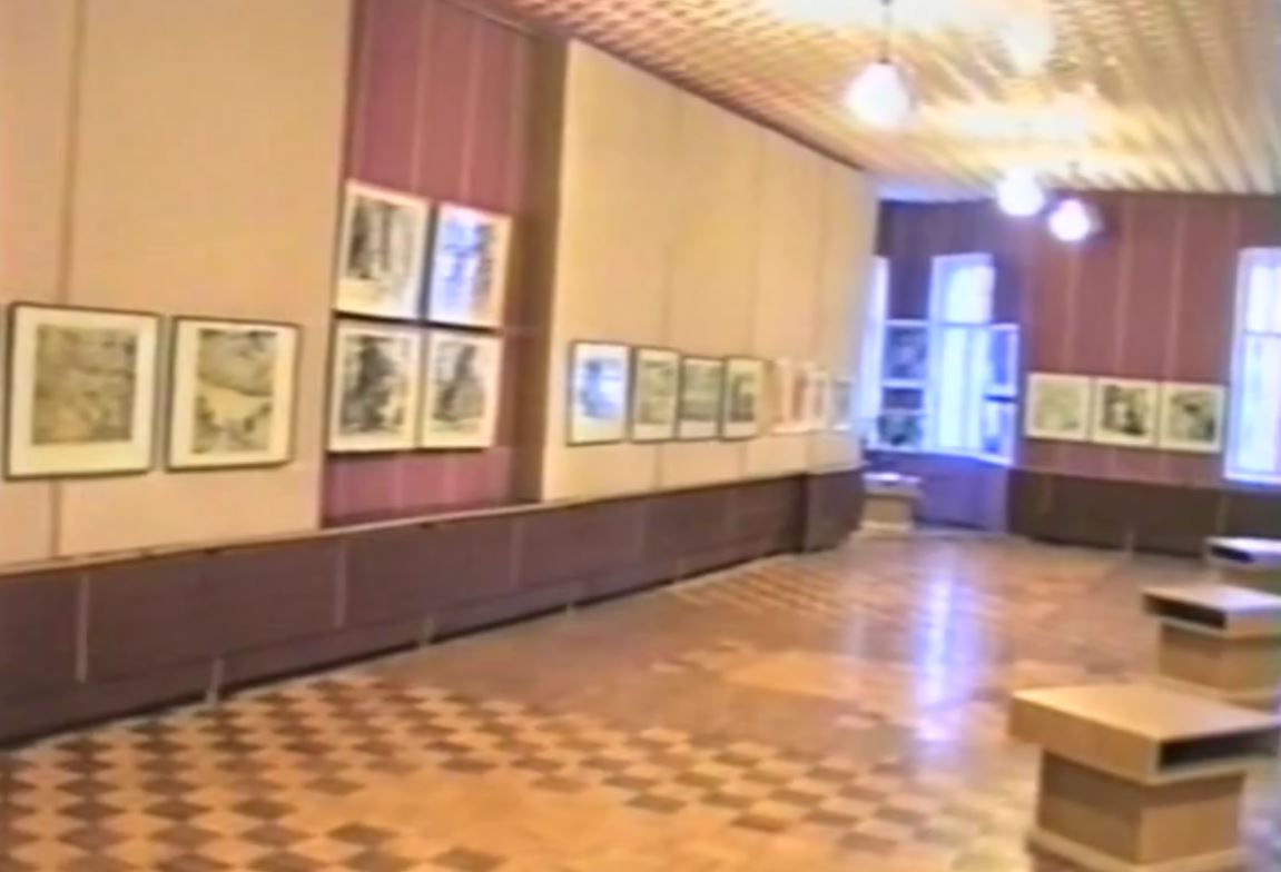 Выставка Михаила Пономарёва - Хроника 22 декабря 1995 г.