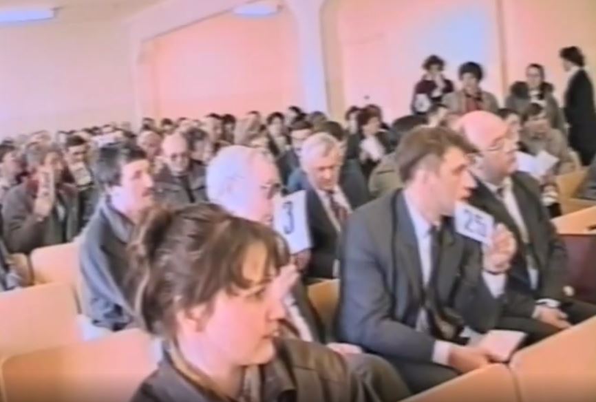 Собрание акционеров БРТ (Хроника - 5 апреля 1996 г.)