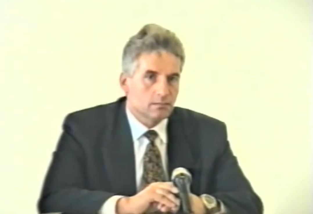Первая пресс-конференция Саурина после назначения на пост главы администрации - Хроника 26 апреля 1996 г.