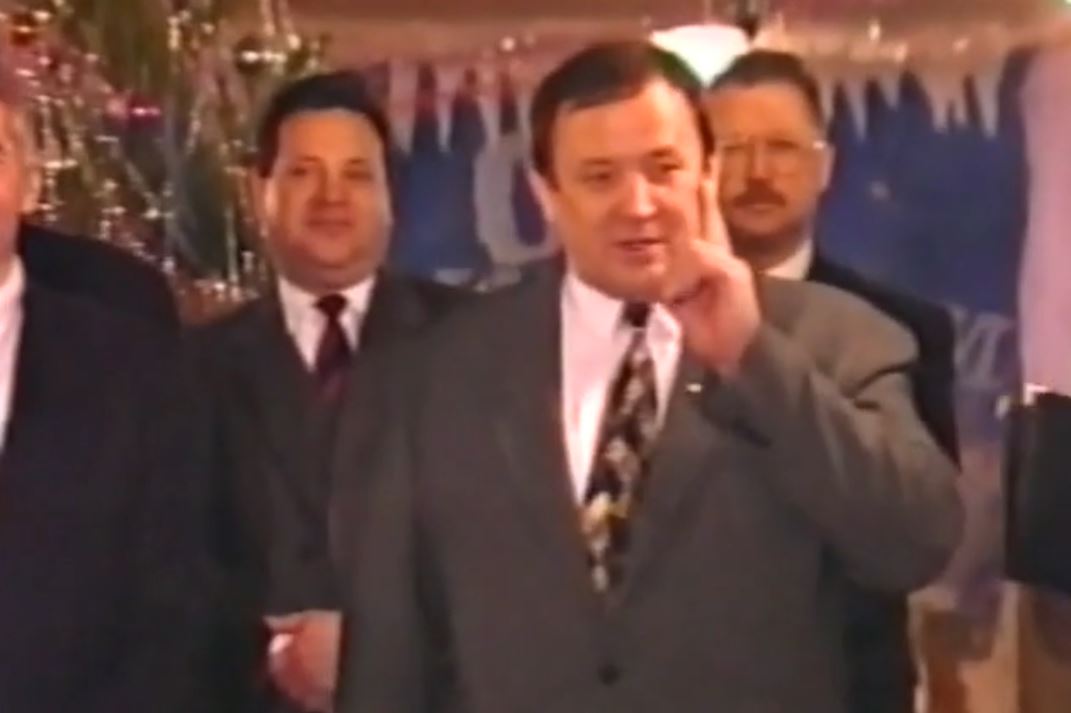 Аяцков в Балаковском Доме ветеранов войны и труда - Хроника 3 января 1997 г.